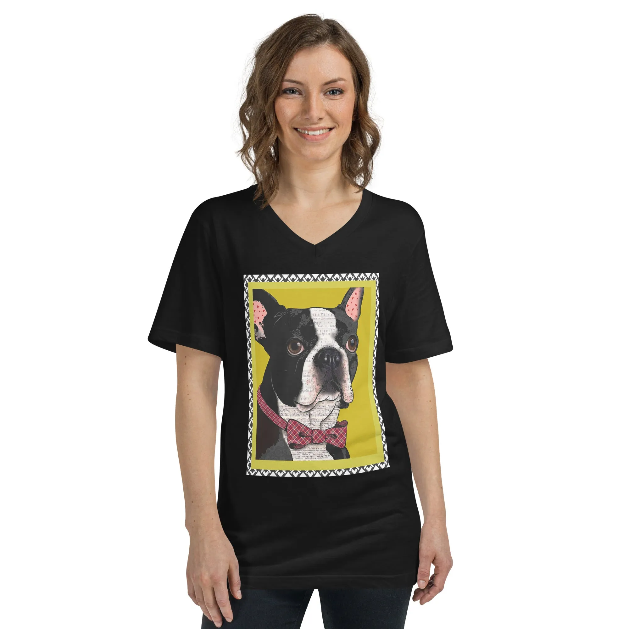 Professor V-Neck Tee