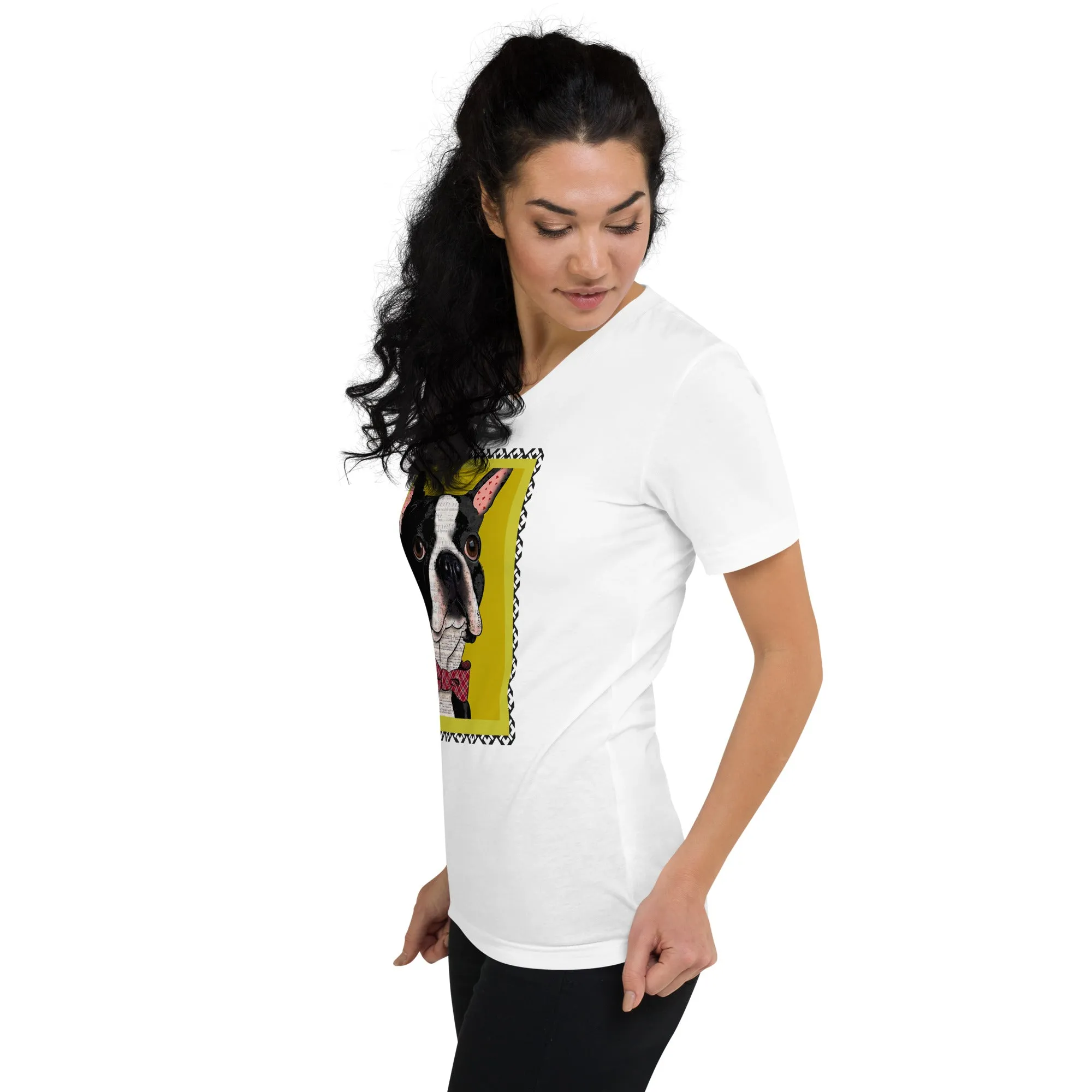 Professor V-Neck Tee