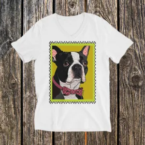 Professor V-Neck Tee