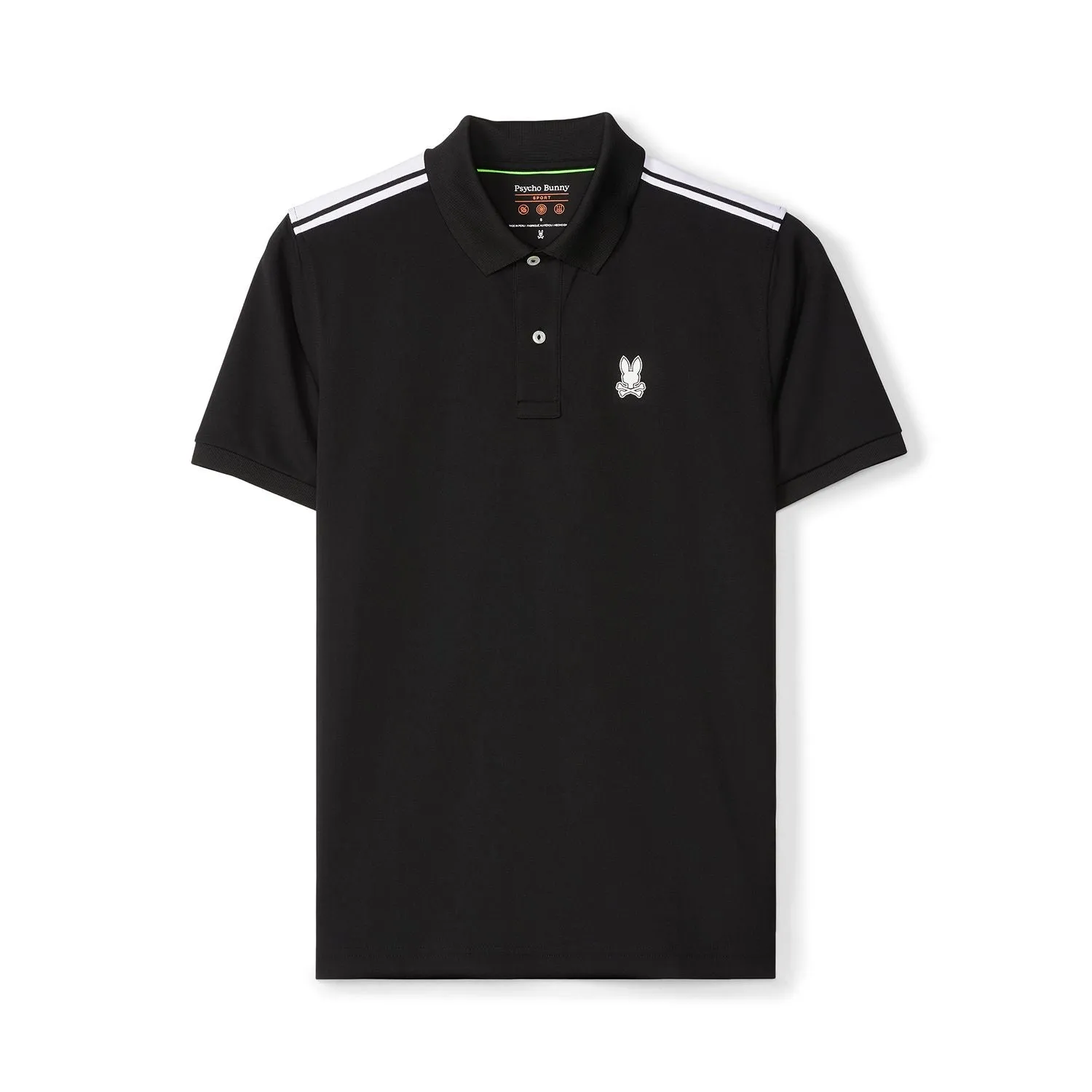 Psycho Bunny Lucas Sport Polo - Black