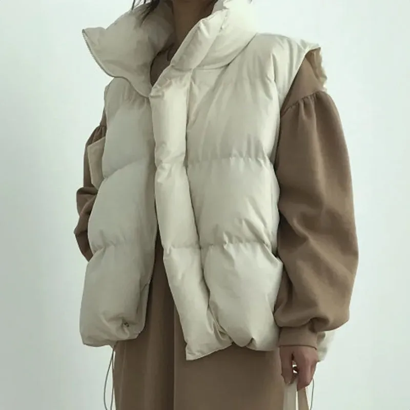 Puffer Luxe™ | Women's Quilted Puffer Vest | Water-Resistant, Lightweight, High Collar for Warmth