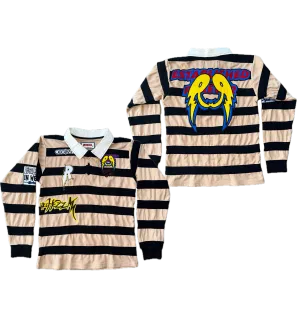 "Ricch Rugby" Longsleeve Polo Shirt