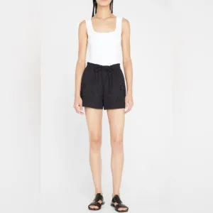 rag &amp; bone Marley Floral Embroidered Drawstring Shorts