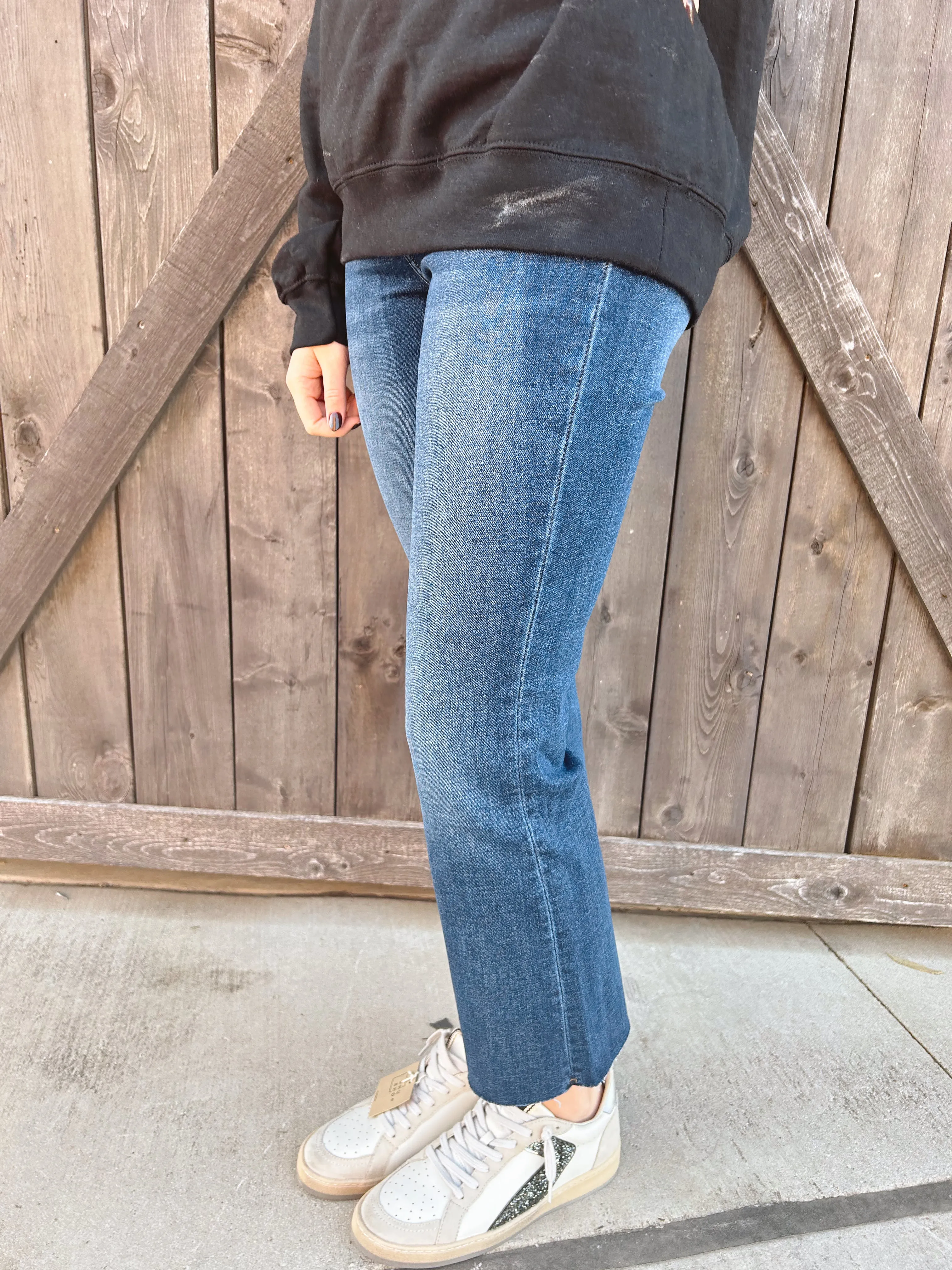 Raylee Raw Hem Jeans