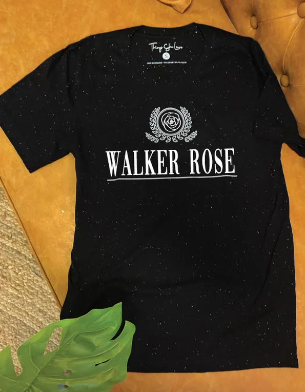 Regal / Custom (Black Speckled) - Short Sleeve / Crew
