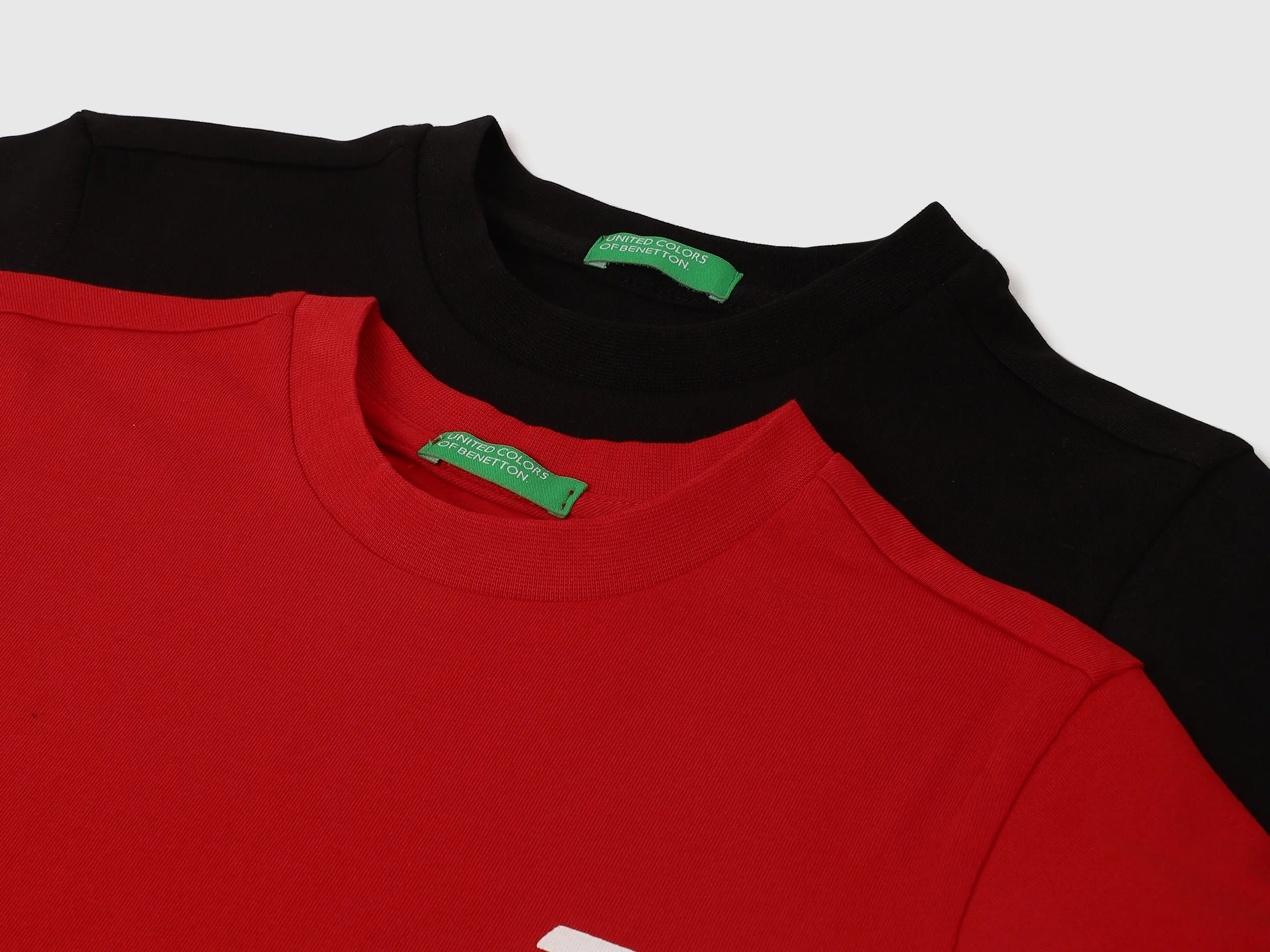 Regular Fit Crew Neck Printed Pack of 2 T-Shirts