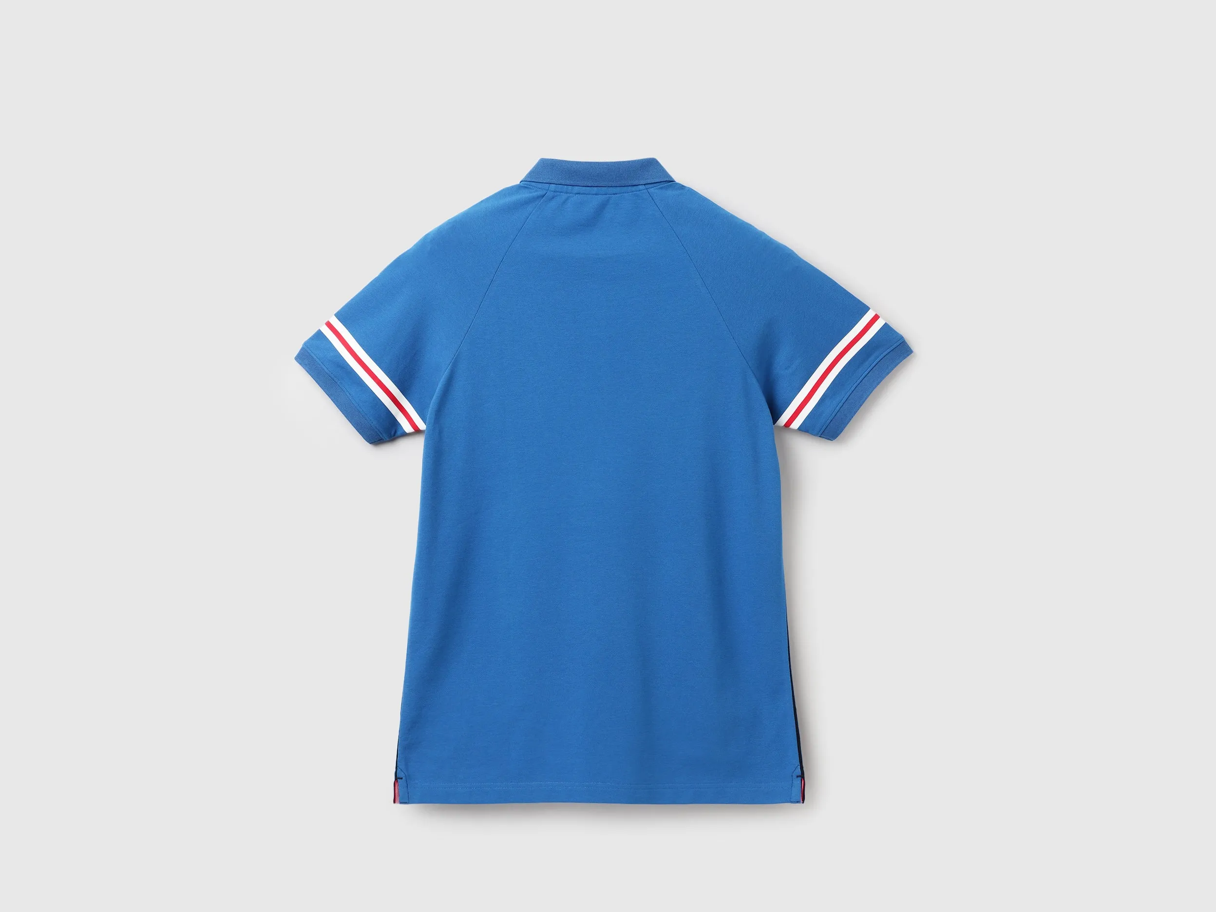 Regular Fit Polo Neck Colorblock T-Shirt