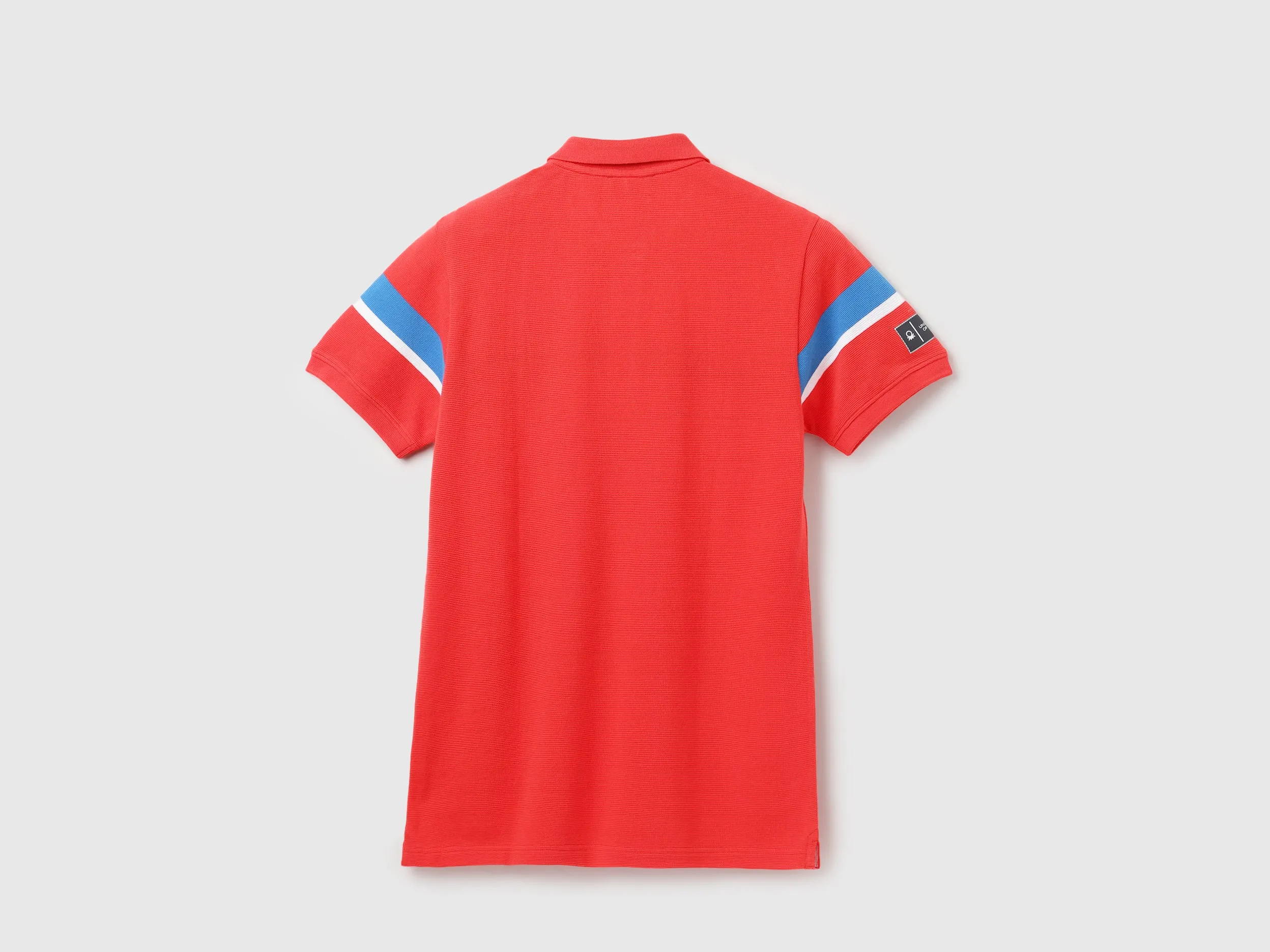 Regular Fit Polo Neck Striped T-Shirt
