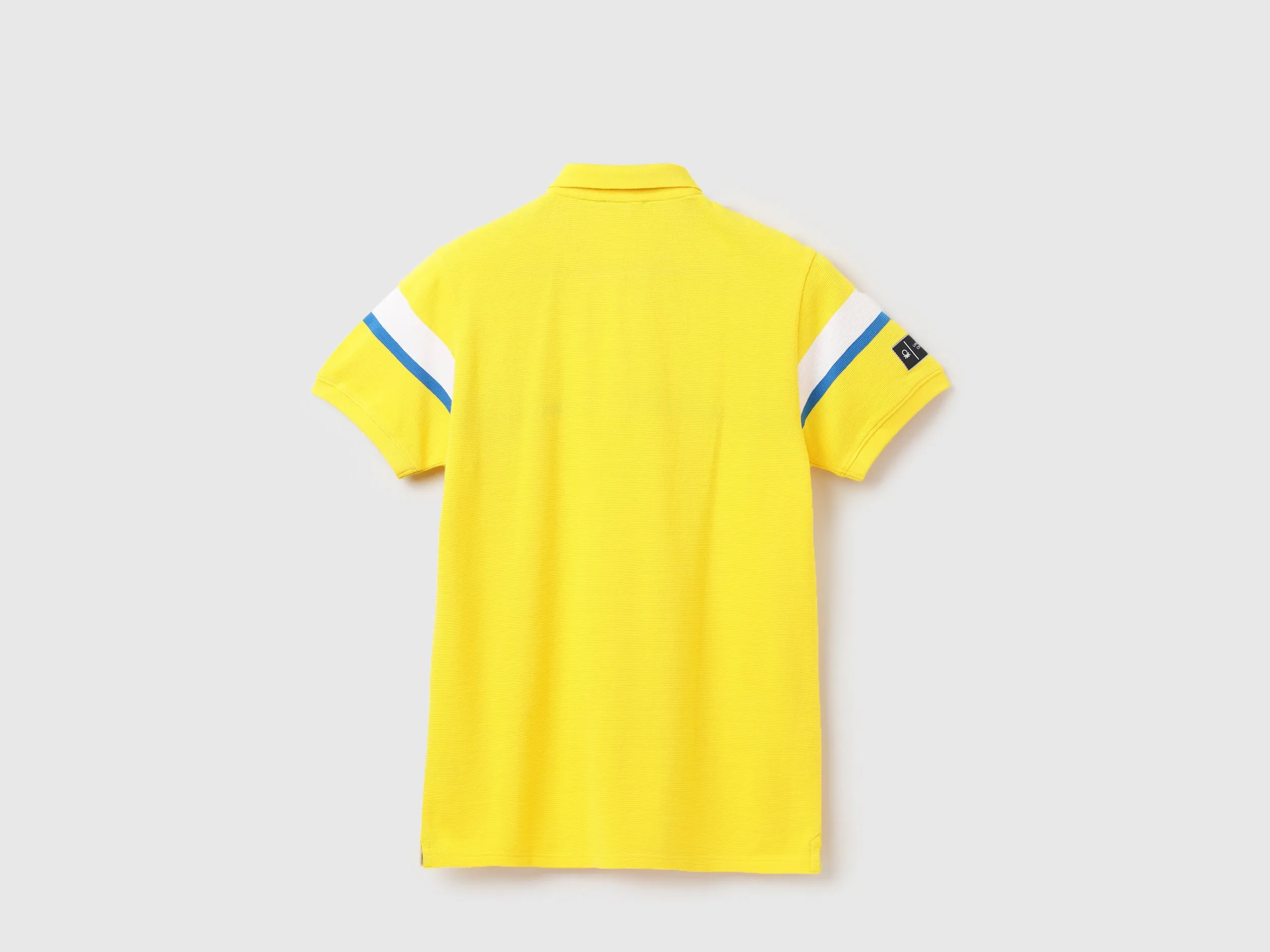 Regular Fit Polo Neck Striped T-Shirt