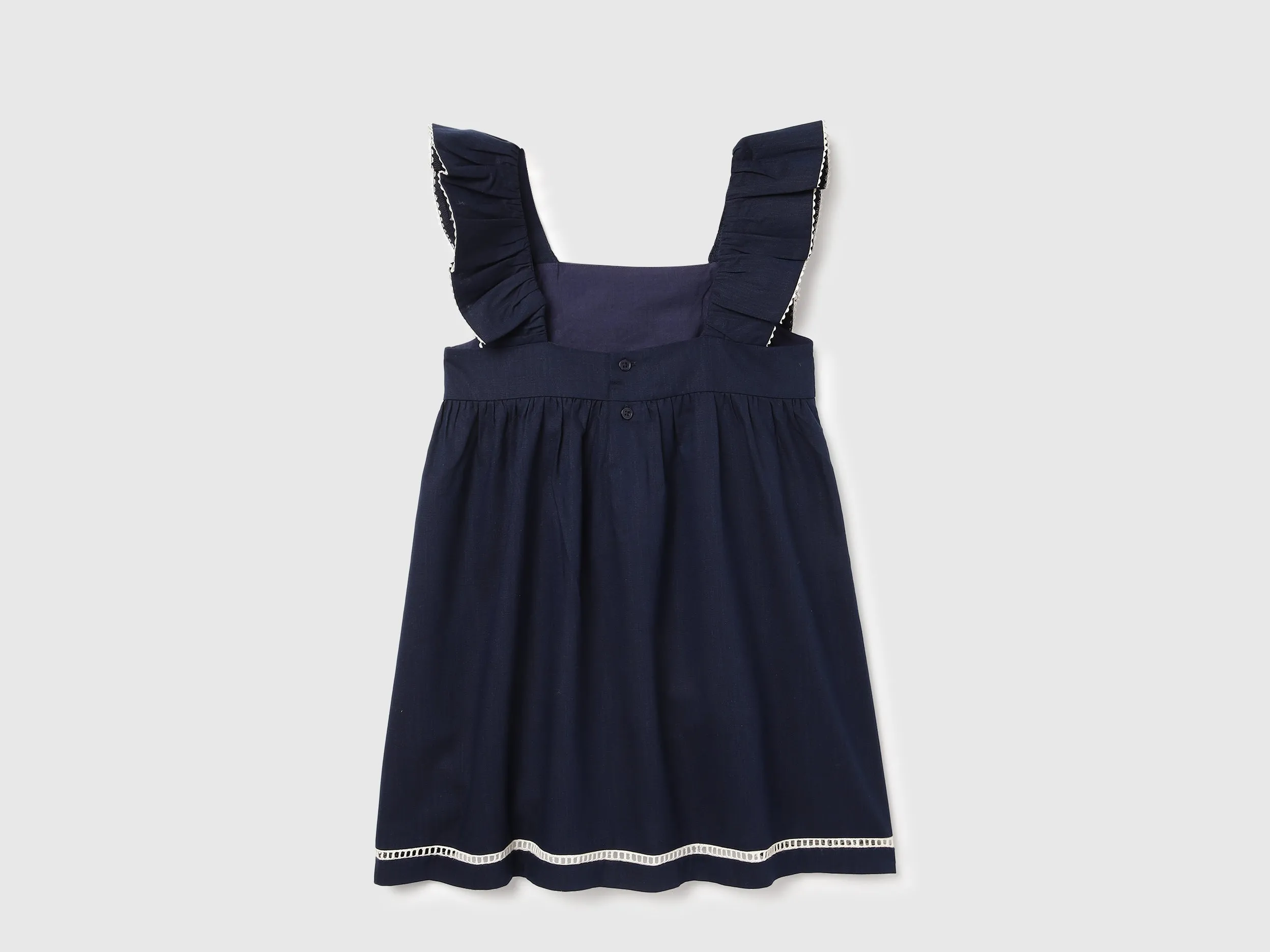 Regular Fit Square Neck Solid Dresses
