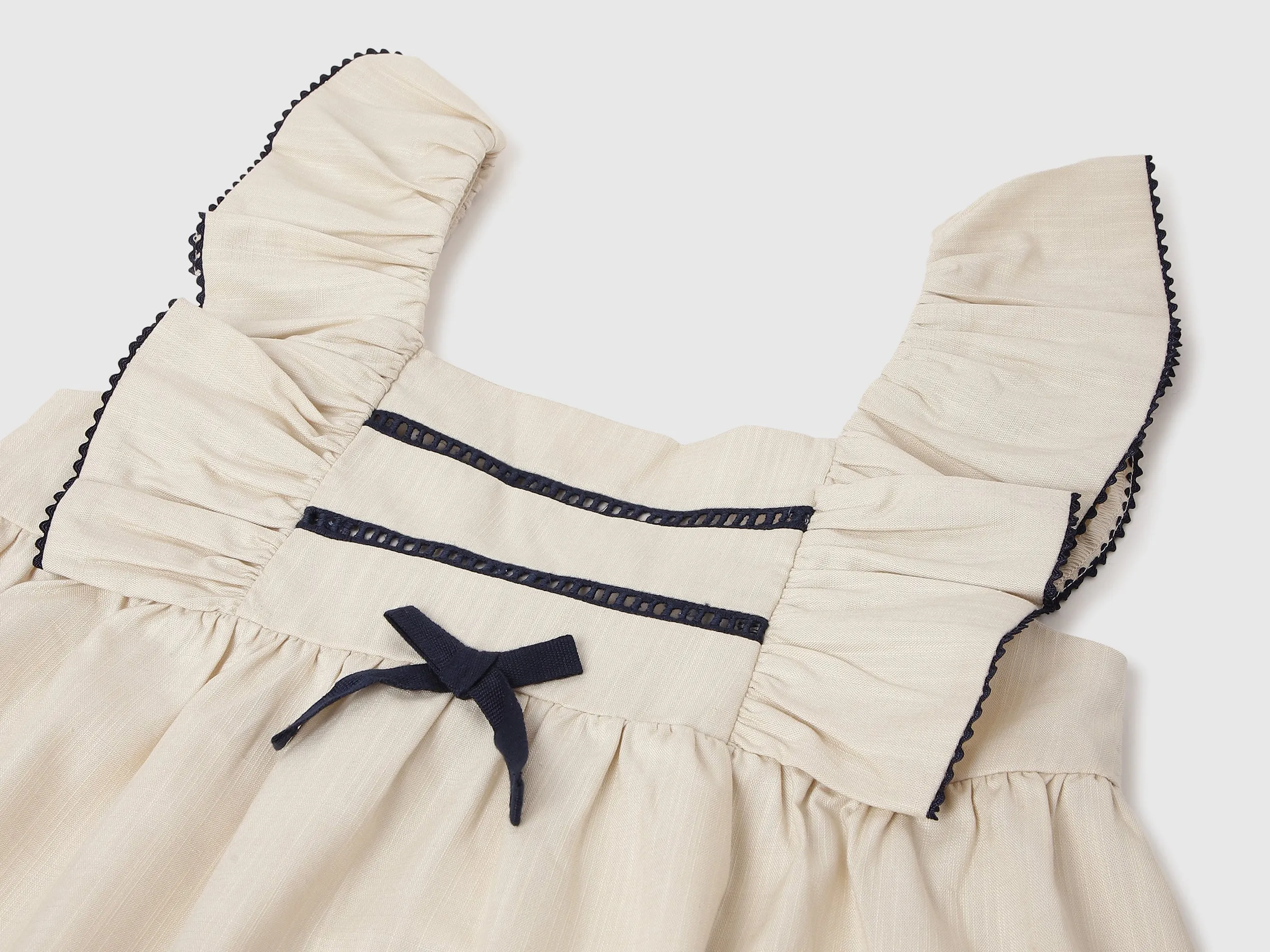 Regular Fit Square Neck Solid Dresses