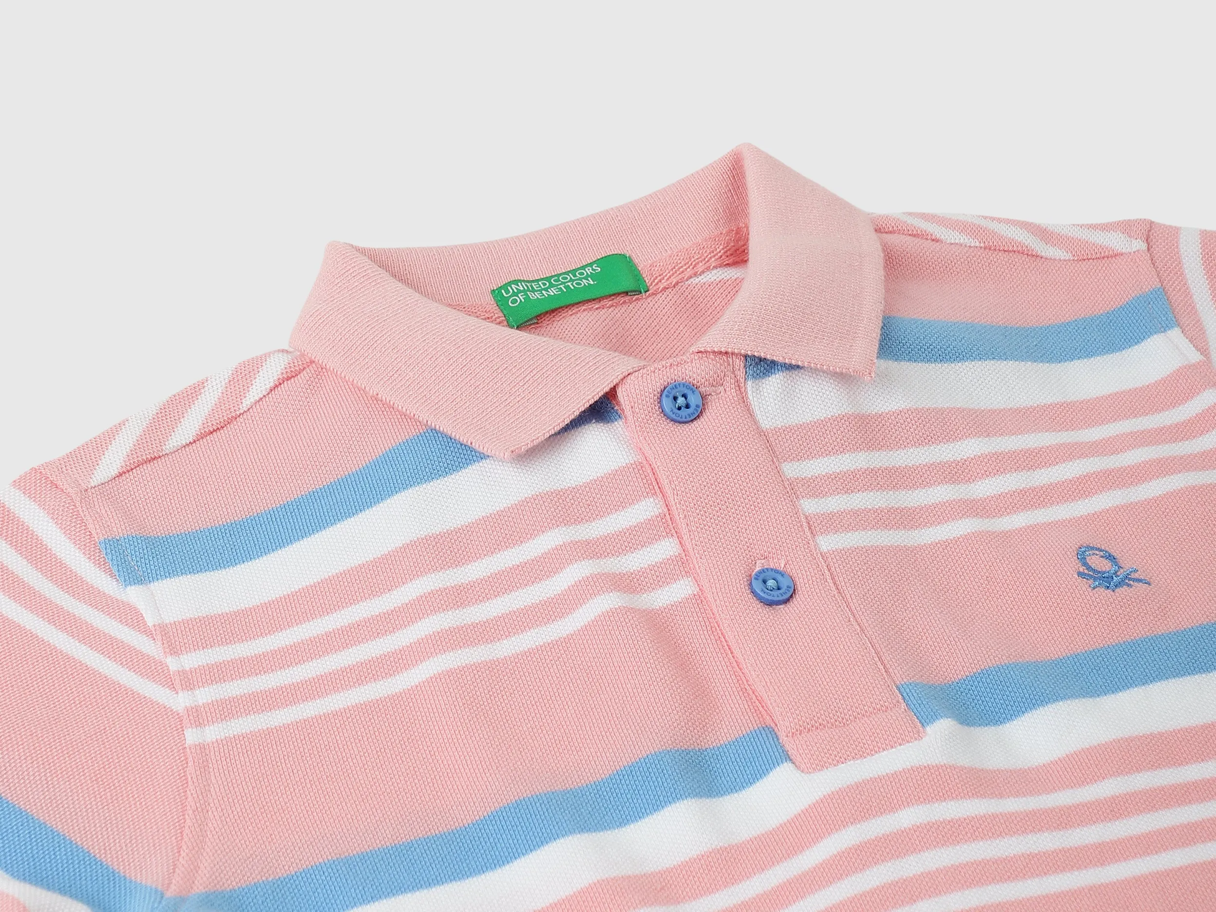 Regular-Fit Striped Polo T-Shirt