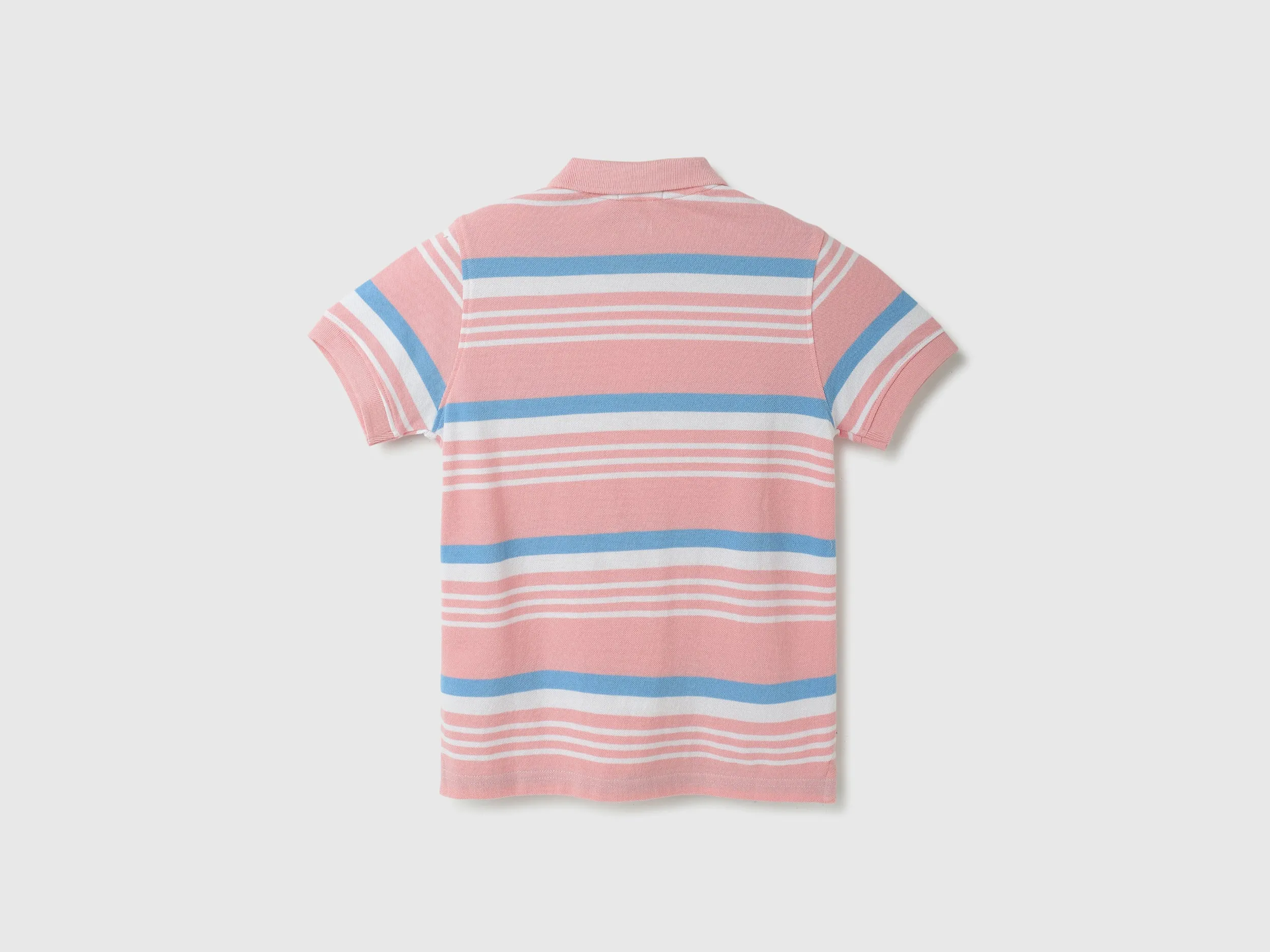 Regular-Fit Striped Polo T-Shirt