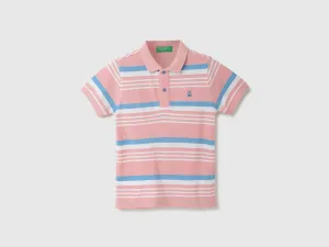 Regular-Fit Striped Polo T-Shirt