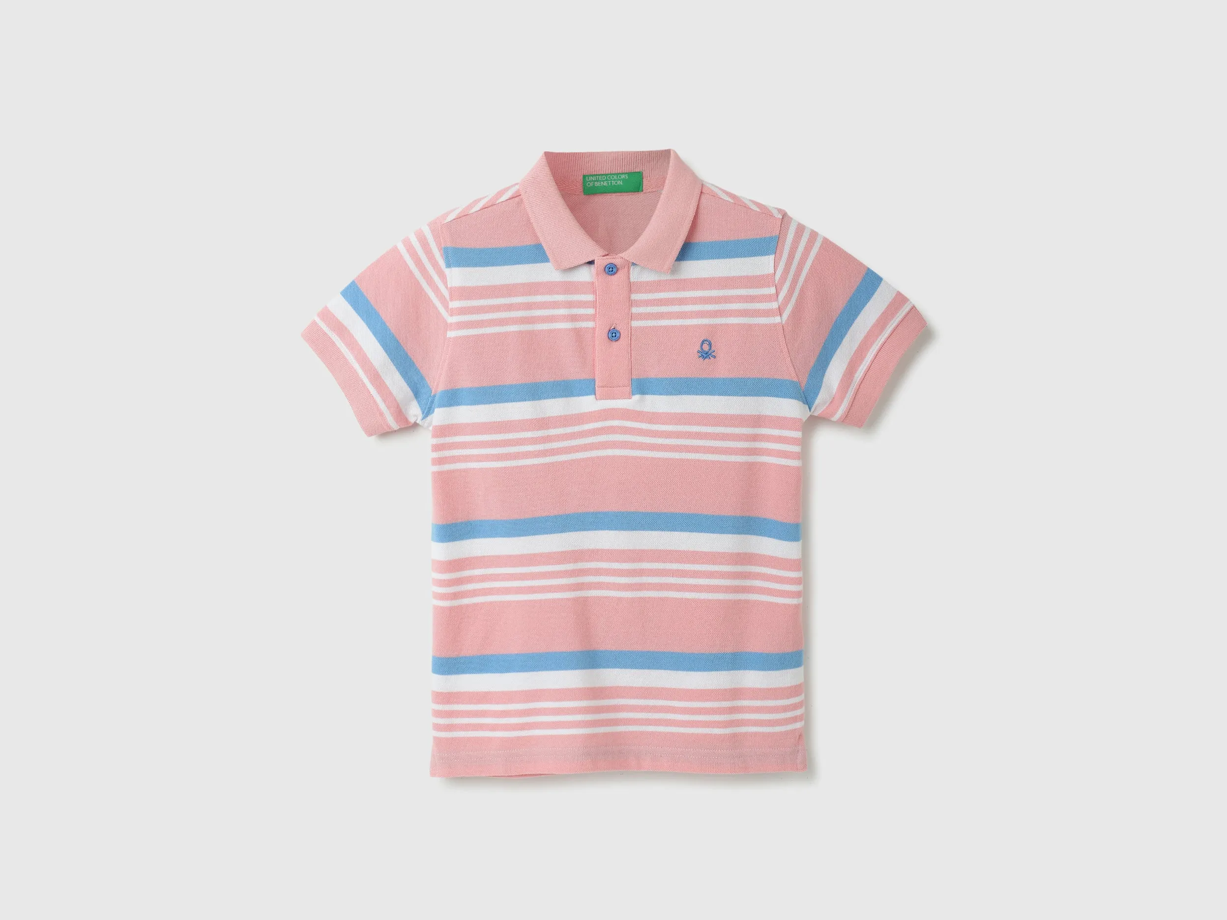 Regular-Fit Striped Polo T-Shirt
