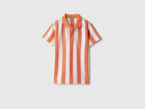 Regular Polo Neck Striped T-Shirt
