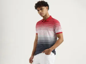 Regular Polo Neck Striped T-Shirt