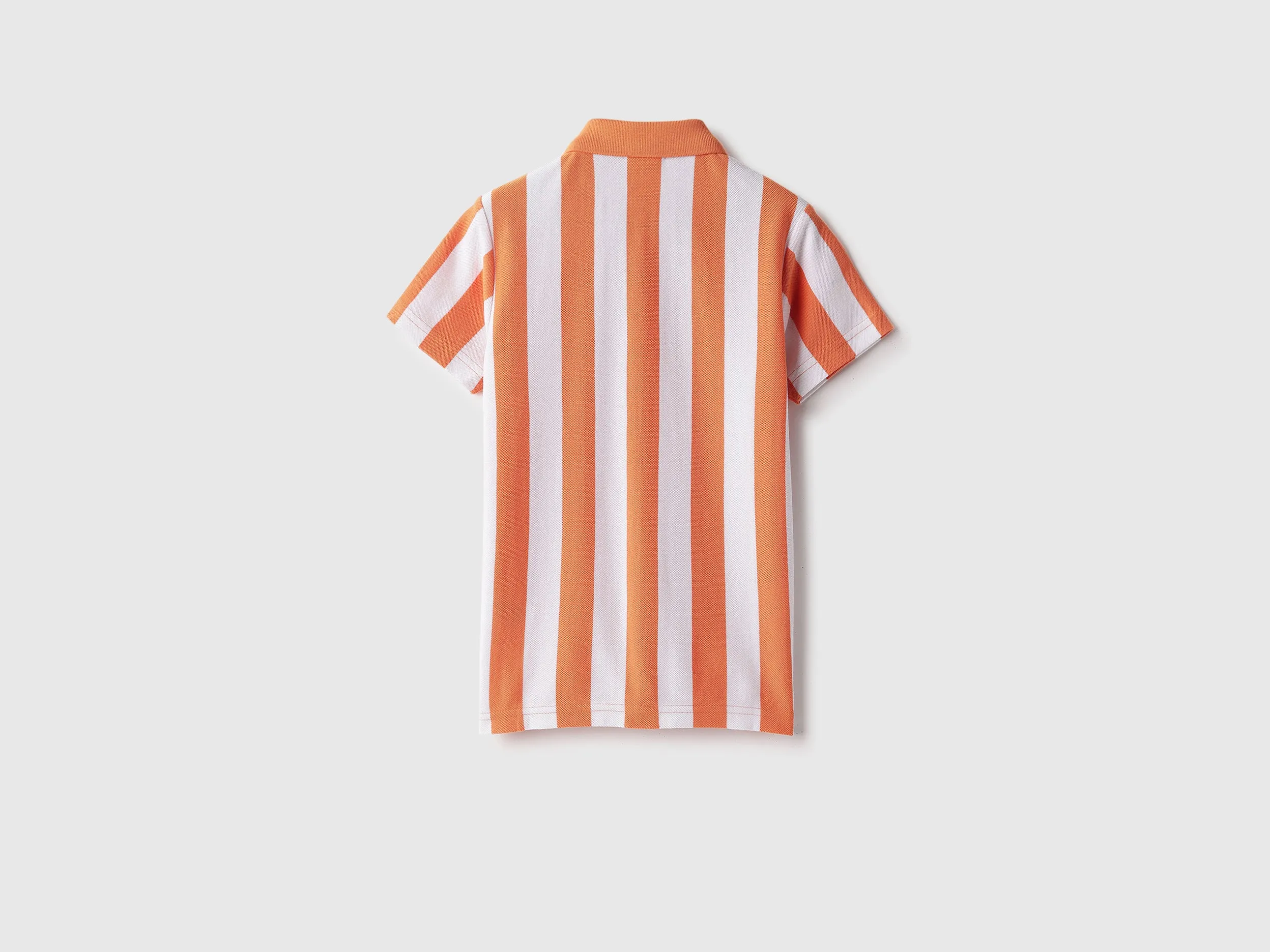 Regular Polo Neck Striped T-Shirt