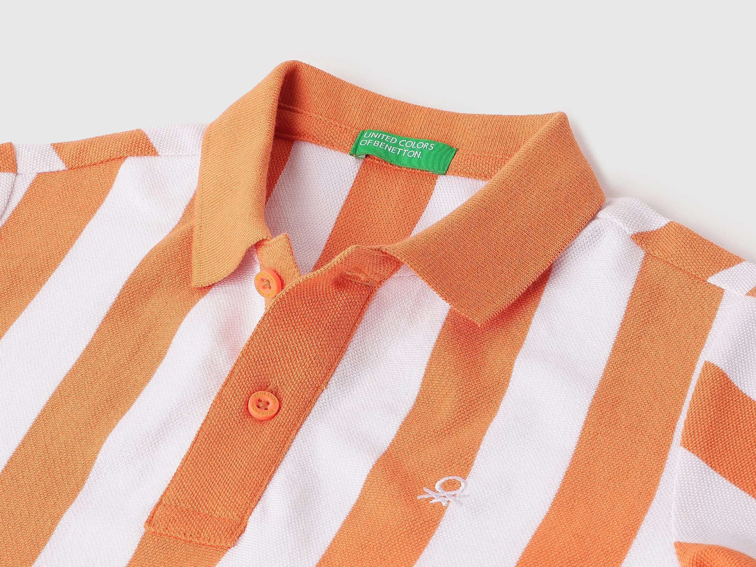 Regular Polo Neck Striped T-Shirt