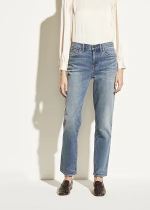 Relaxed Straight Jeans (Blue Bayou)