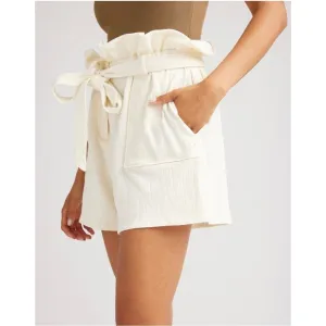 Richer Poorer Cloud Weave Paperbag Shorts