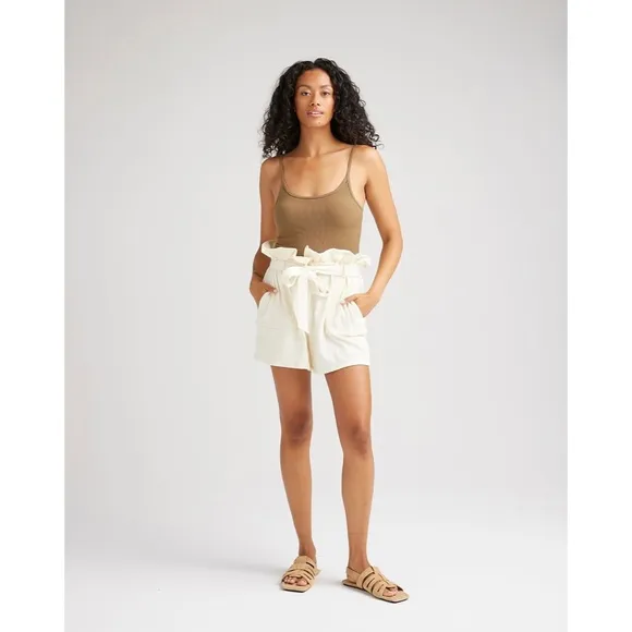 Richer Poorer Cloud Weave Paperbag Shorts