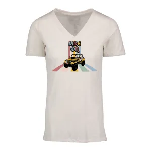 Ride On V-Neck Tee