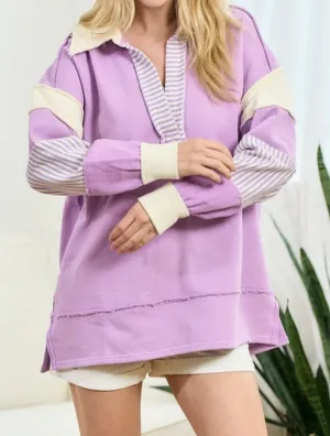 Ross Cozy and Oversized Pullover Polo