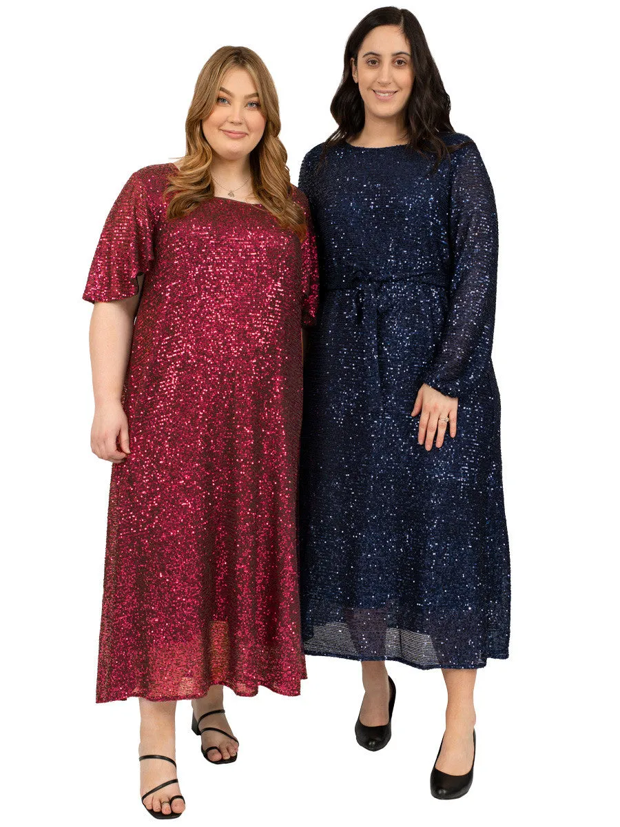 Ruby Dazzle Dress - Ruby**