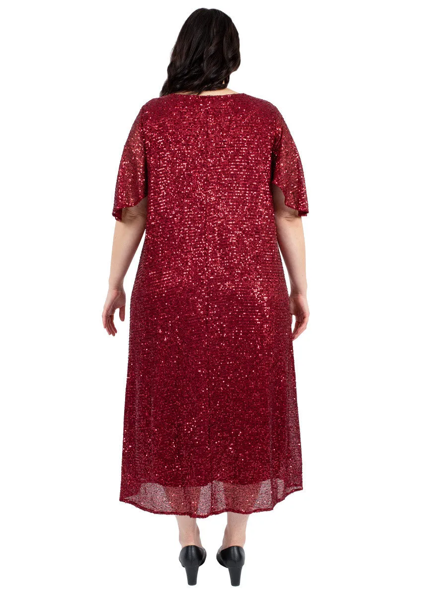 Ruby Dazzle Dress - Ruby**