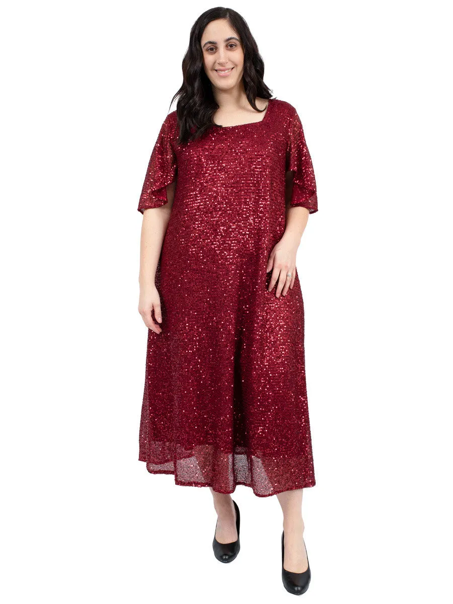 Ruby Dazzle Dress - Ruby**