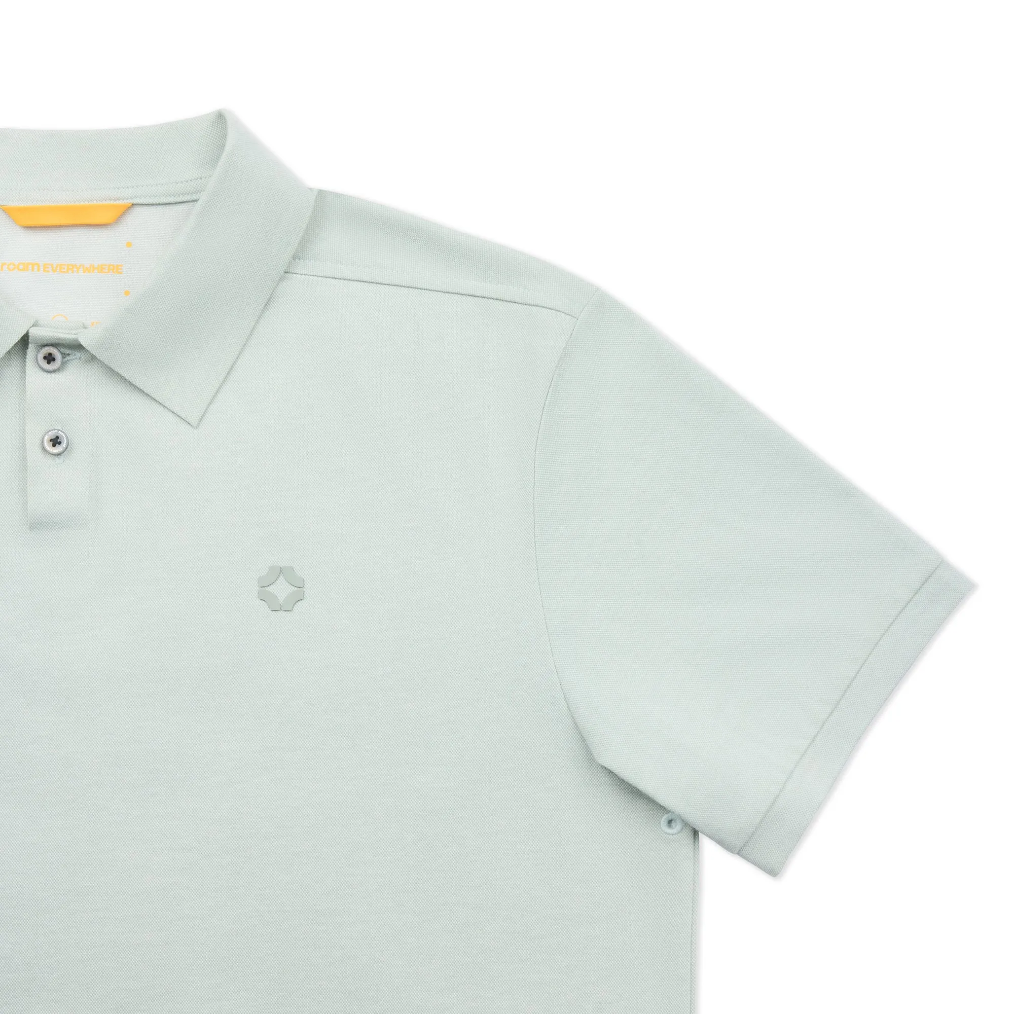 RYAN - Bonded Collar 2-Button Pique Polo