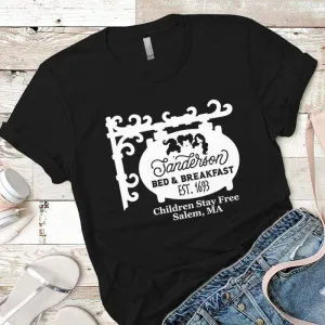 Sanderson Bed Breakfast Premium Tees