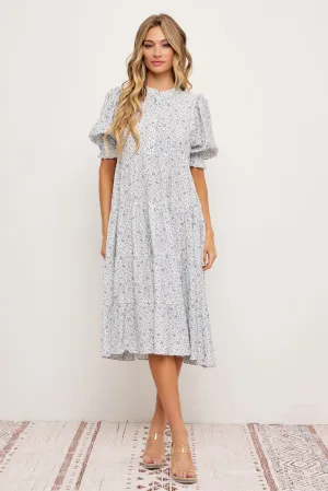 Sarah Tiered Midi Dress