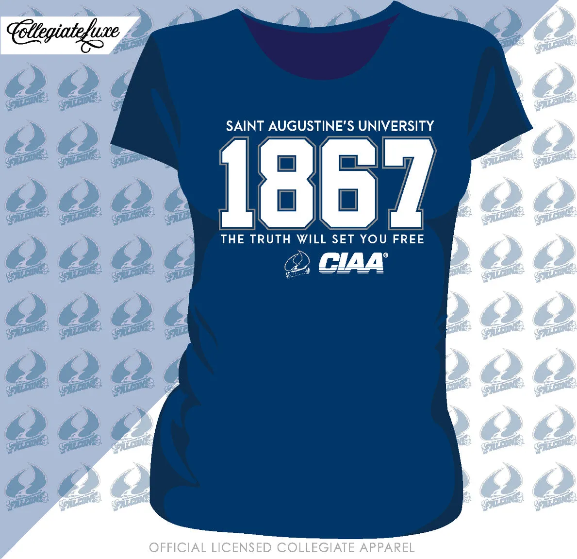 SAU | EST. Navy Ladies Tees