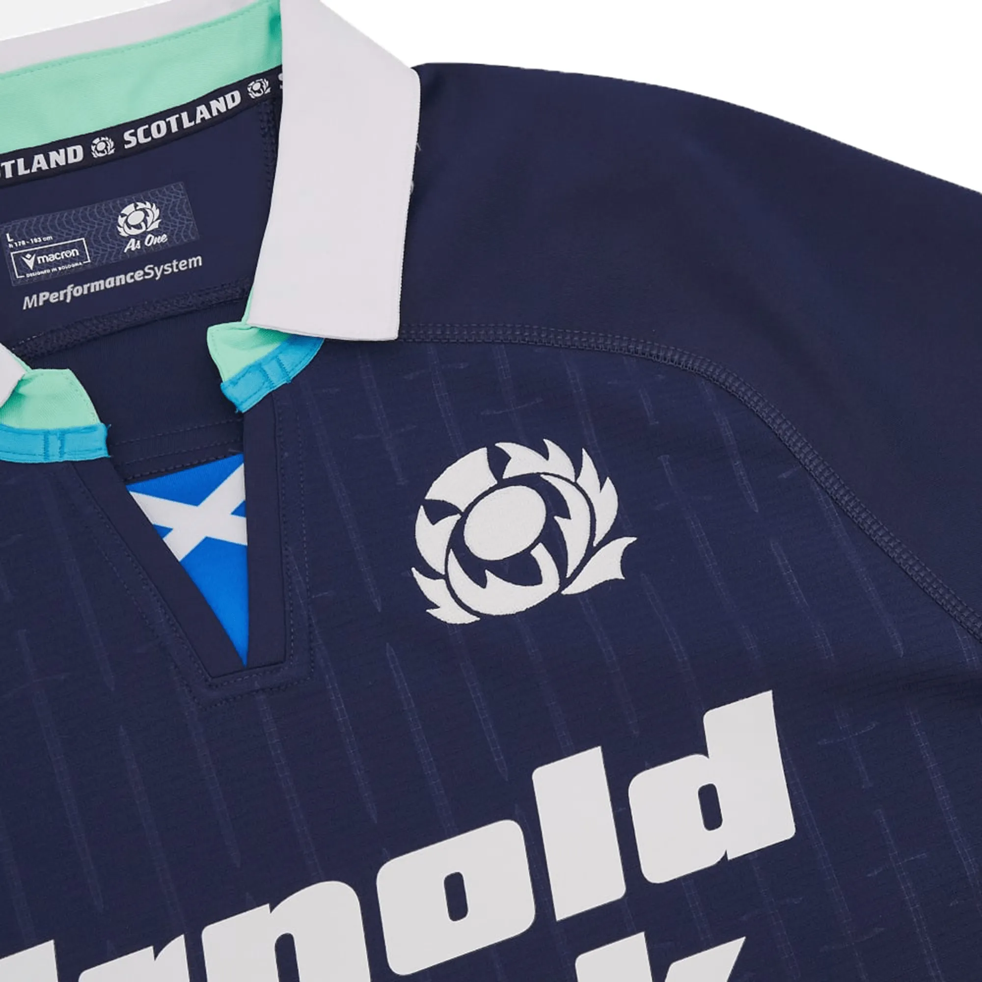 Scotland Authentic Home Jersey 24/25 by Macron