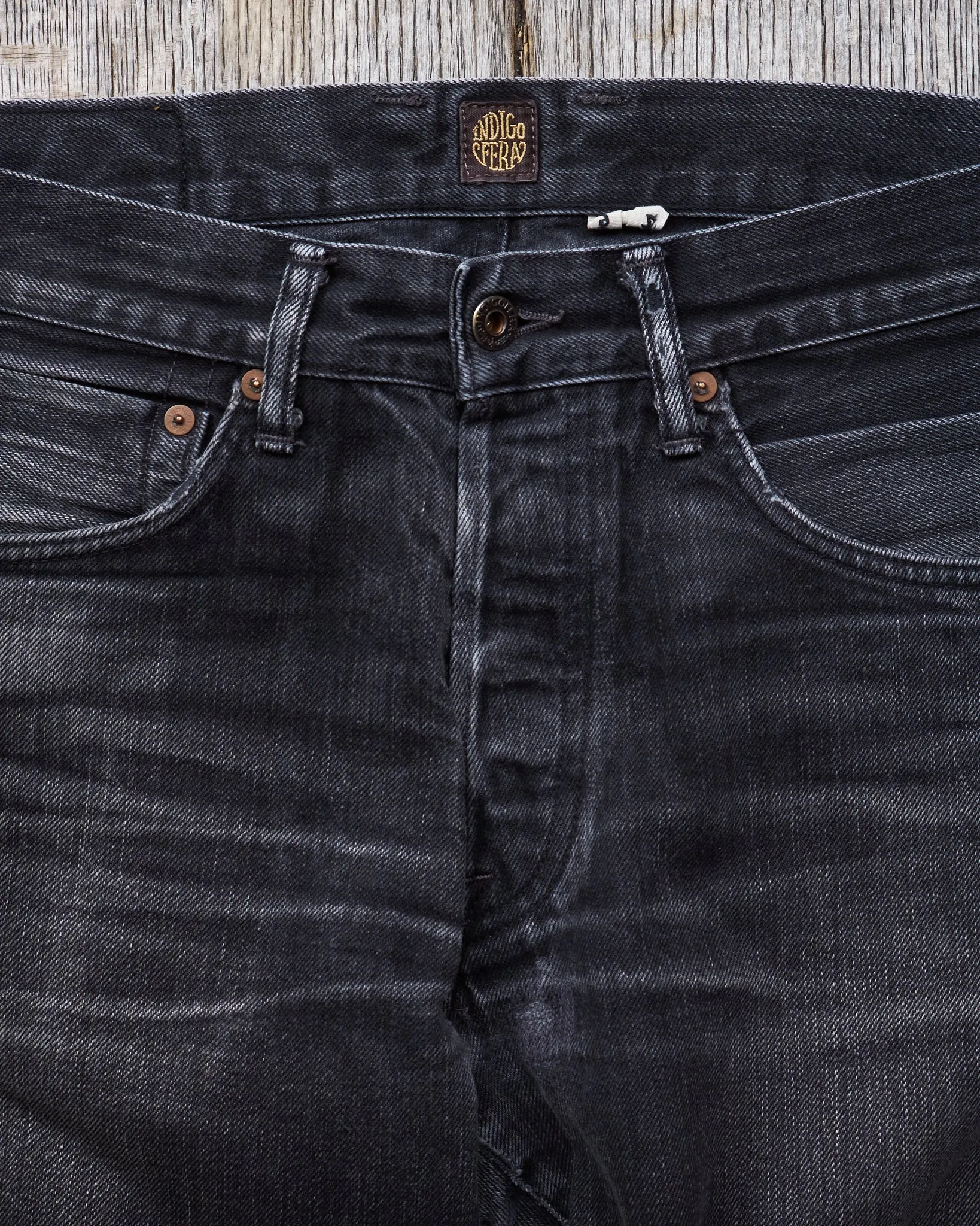 Second hand Indigofera Hawk Jeans Gunpowder Black W29