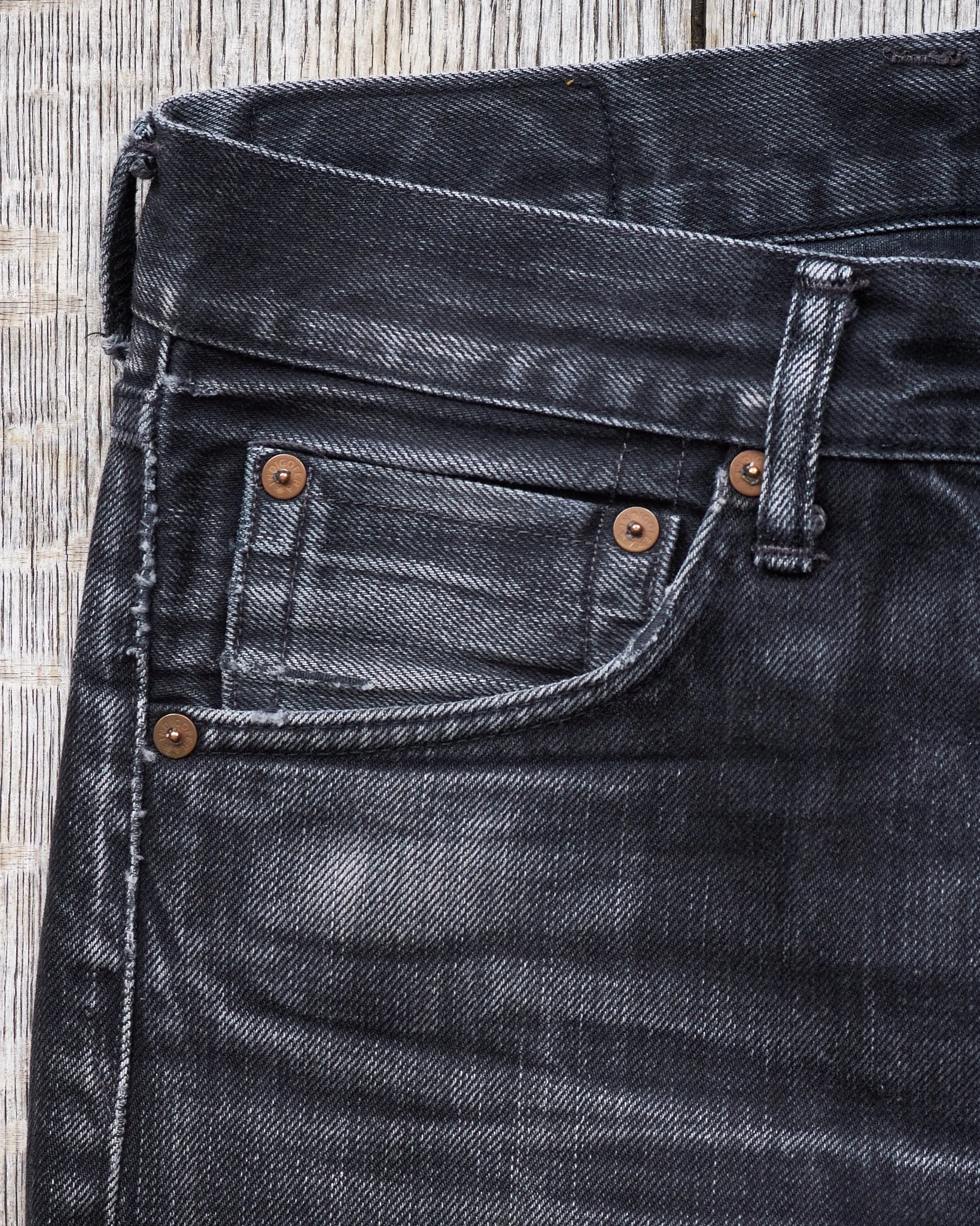 Second hand Indigofera Hawk Jeans Gunpowder Black W29