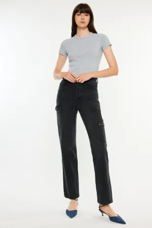 Semarea Ultra High Rise 90's Straight Leg Jeans