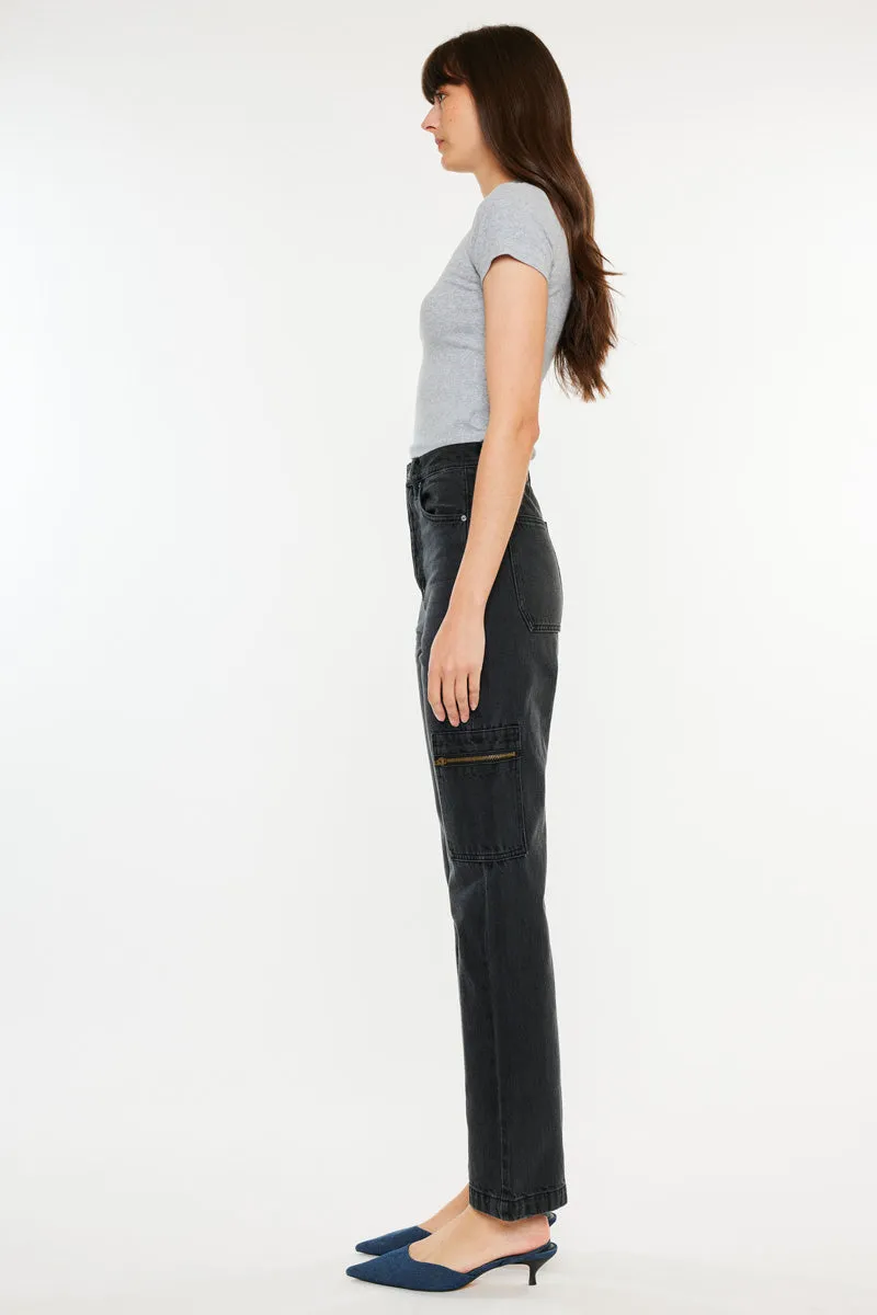 Semarea Ultra High Rise 90's Straight Leg Jeans
