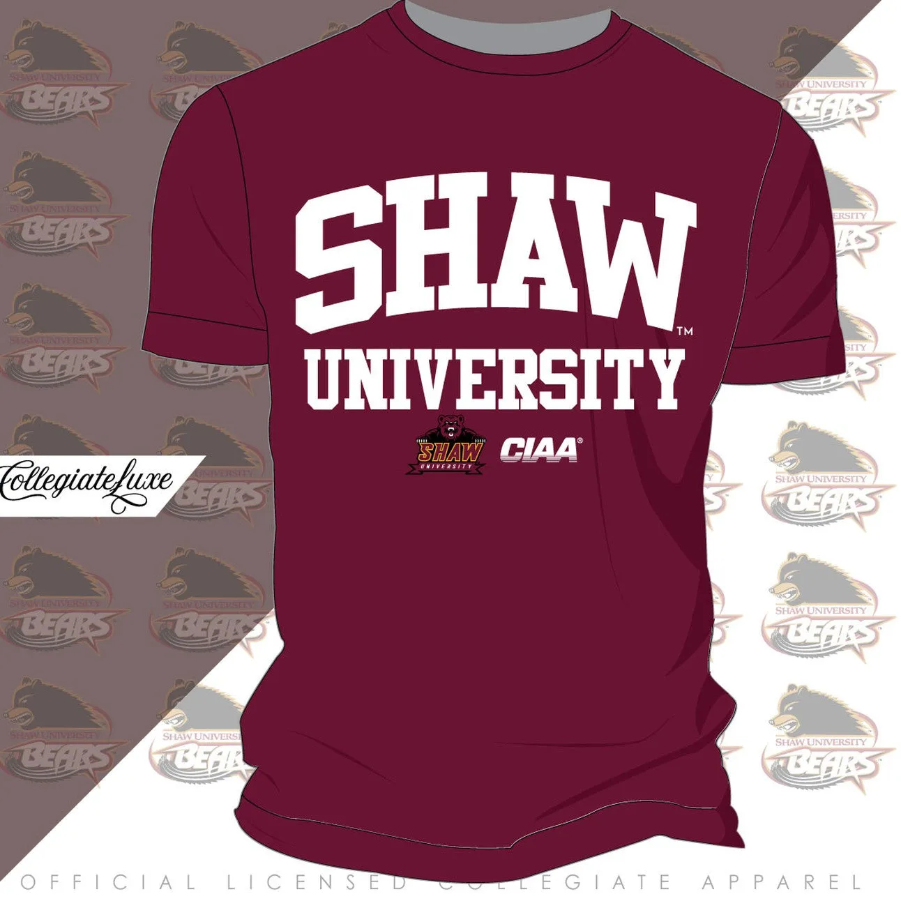 SHAW Univ | UNIV 1905 Arch Unisex Tees (**)