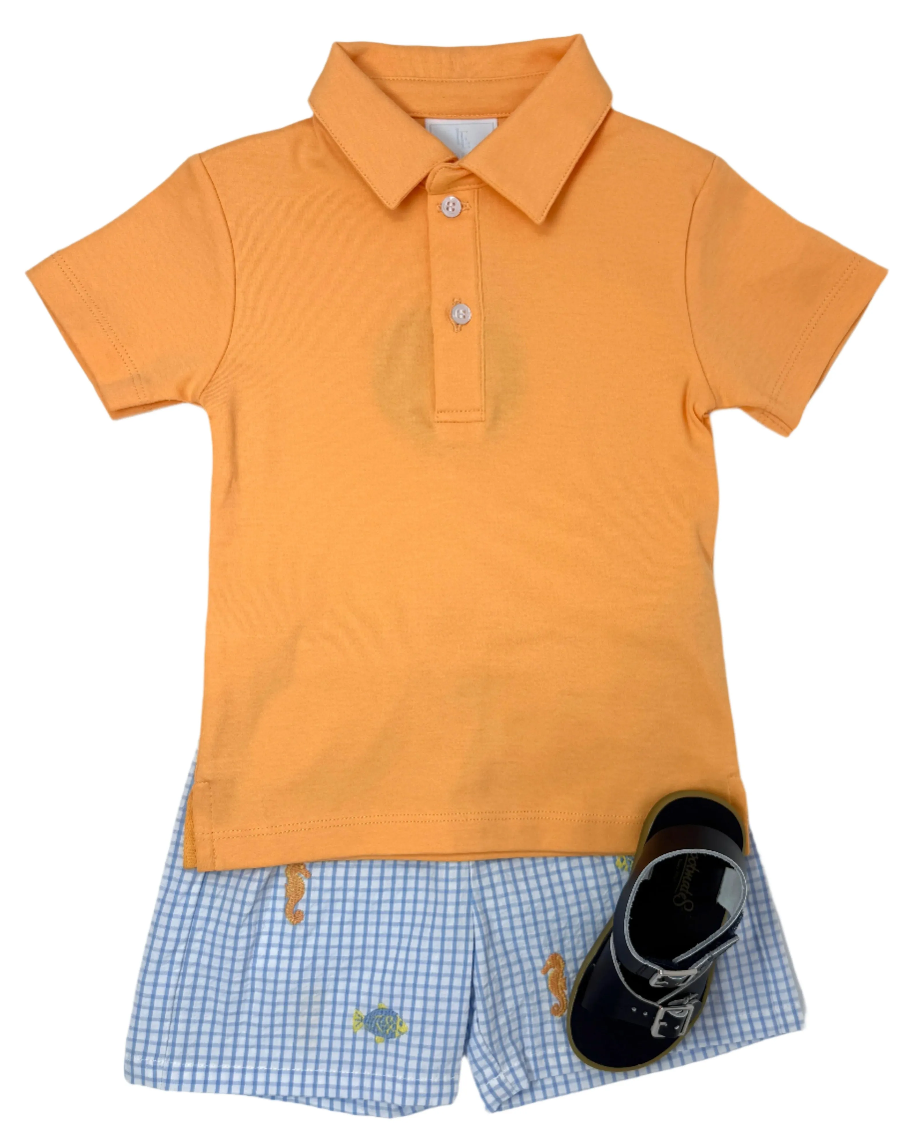 Short Sleeve Polo - Melon