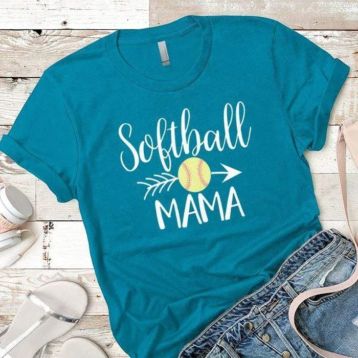 Softball Mama Premium Tees