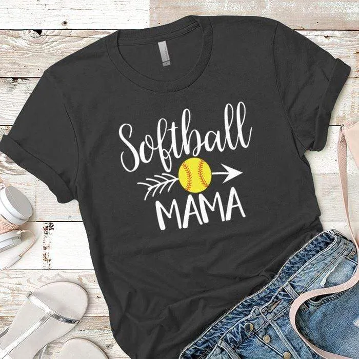 Softball Mama Premium Tees