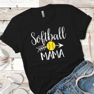 Softball Mama Premium Tees