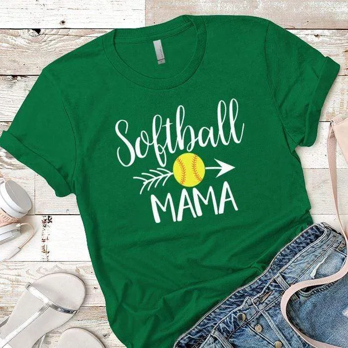 Softball Mama Premium Tees