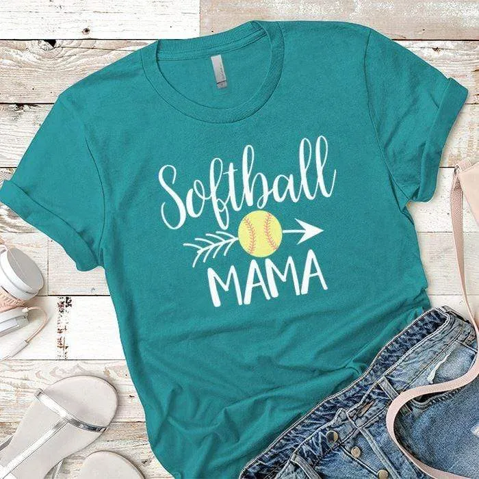 Softball Mama Premium Tees