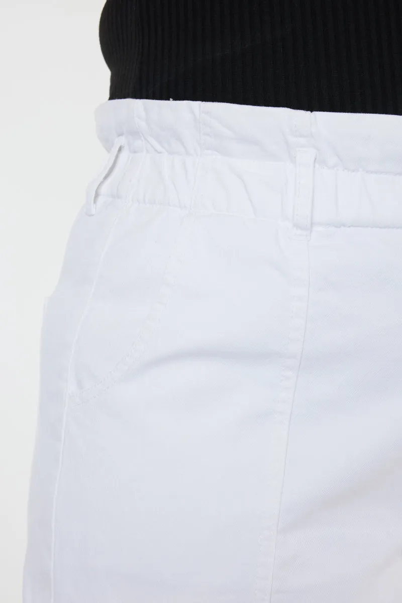 Soledad High Rise Paperbag Shorts (Plus Size)