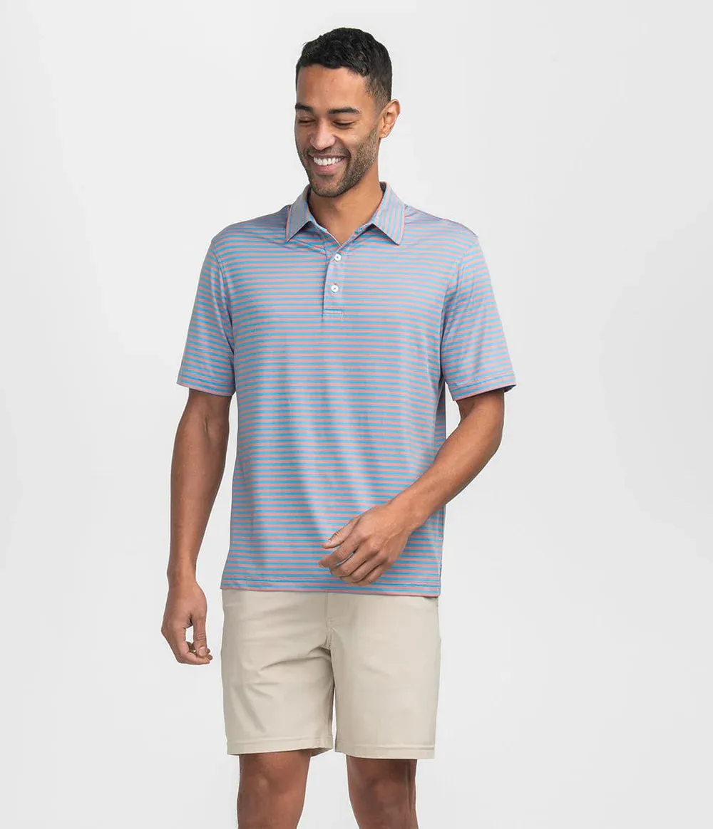 SOUTHERN SHIRT CO. SARASOTA STRIPE POLO