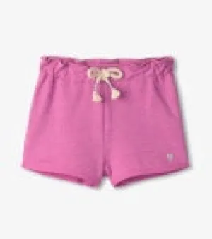 Spring Crocus Paperbag Shorts